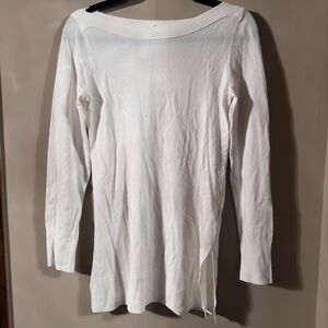 Chic White Knit Sweater